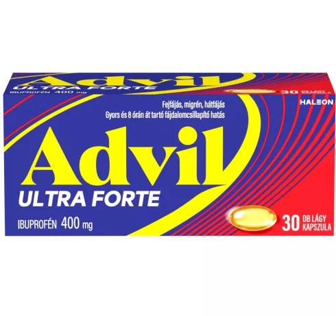 Advil Ultra Forte<br>Lágy kapszula